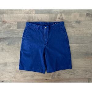 Vineyard Vines 9 Inch Breaker Shorts Blue Bay Stone Wash Size 32